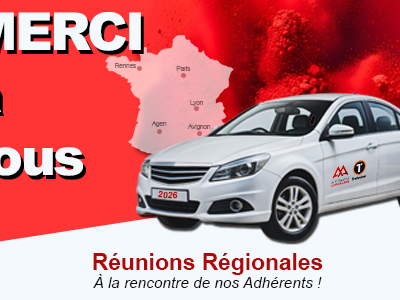 Réunions régionales 2026 alternative autoparts technicar services merci