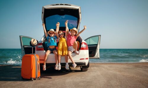 Panne voiture vacances famille