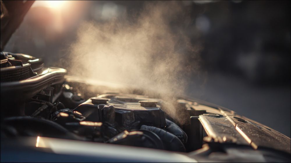panne voiture vacances surchauffe moteur